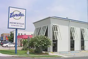 Eureka Homestead main branch exterior